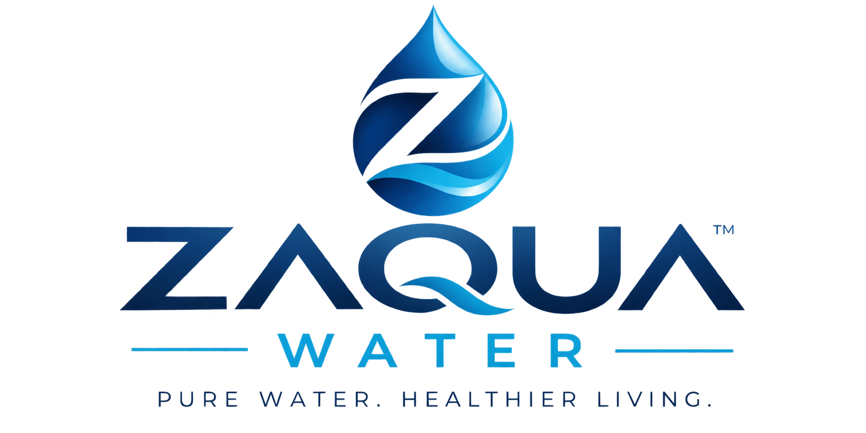 ZAQUA WATER Logo